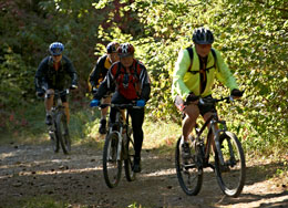 Photo de randonneurs à vélo